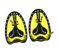 TOPINCN TPR PP Paddle Sangles en Silicone Palmes à Main Palmes D'entraînement Équipement de Plongée, Forme Ergonomique pour Une Natation économisant du Travail, 2 Tailles Disponibles (M)