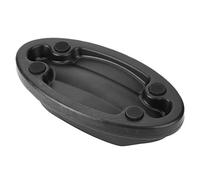 TOPINCN Traine de Vélo Intérieur Traineur de Roue Avant Bloc Accessoire Aide de Support Améliorée pour Les Cyclistes Protection du Sol Plastique Noir 1 PC
