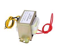 TOPINCN Transformateur de Puissance en Cuivre Pur 12 V, Haute efficacité de Conversion pour Carte Amplificateur 2.1 Canaux, 30 W, Entrée AC 220 V, Double Sortie AC 12 pour Les Amateurs D'audio (94)