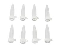 TOPINCN Tube à Centrifugeuse de Polypropylène de 1,5 Ml Tube de Laboratoire de Microcentrifugeuse avec une Fuite de Capuchon en Instruction pour L'extraction D'ADN Storage de Stockage (Bas pointu)
