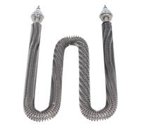 TOPINCN Tube de Chauffage électrique de Type W 2500W, Caloduc en Acier Inoxydable à Haute efficacité pour Fours Industriels (220V)