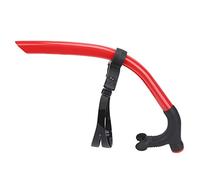 TOPINCN Tube Respiratoire de Tuba Avant en PVC et Silicone, Conception Ergonomique, Couleur Rouge, 1 X Support, adapté au Tuba de Plongée (Rouge)