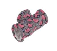 TOPINCN Tunnel de Hamster 3 Voies Jouet Jouet Soft Peluche Hideout Tube pour Les Petits Animaux de Compagnie, Tunnel Spacieux avec 3 Sorties, Amusant pour Les Hamsters Guinée Pobs Glider, (Grand
