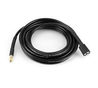 TOPINCN Tuyau de Lave-auto Haute Pression 40MPa/5800PSI, Tuyau en Caoutchouc Durable pour K2, Tube de Lave-linge D'extension pour Nettoyer et Débloquer les Canalisations, 6 Mètres Noir (8 m / 26,2