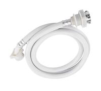 TOPINCN Tuyau D'entrée de Machine à Laver Tuyau épais Durable pour Lave-linge Automatique PVC Blanc Longue Longueur pour Diverses Connexions D'entrée D'eau (2m)