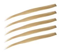 TOPINCN Utilisation Pratique de la Pince/Porte-Cheveux Partie des Extensions de Cheveux Raides Colorés Clamp/Support pour les Femmes, les Morceaux de Cheveux de Couleur Facile à Peigner - pour