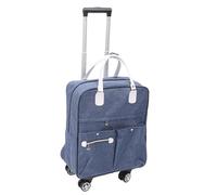TOPINCN Valise Cabine 2 en 1, Valise W nd Extensible en Polyester avec roulettes, Grande capacité et Multiples Compartiments pour Femmes et Hommes