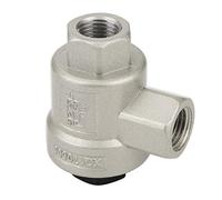 TOPINCN Valve de Contrôle d'air D'échappement Rapide en Alliage D'aluminium pour Inversion Rapide du Cylindre, Mouvement à Grande Vitesse, Connecteur fileté G1/4 pour Le Remplacement de la Valve,