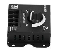 TOPINCN Variateur LED de Couleur Unique, Bouton de Réglage de la luminosité, équipement de Commutation DC 12-24 V 30 A, Gradation Continue pour les Installations D'éclairage Professionnelles