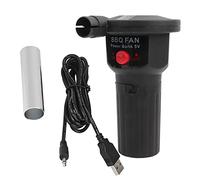 TOPINCN Ventilateur d'air de Barbecue Portable Air Blower BBQ Air Blower5V Légère BBQ Air Blower pour Barbecue Pique-Nique Camping en Plein Air Cuisine Outil