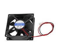 TOPINCN Ventilateur de Refroidissement CPU ABS Débit d'air Supérieur Connecteur 3 Broches Souvent utilisé Ventilateur de Boîtier d'ordinateur 80mm pour Les Foreuses Minières (2000RPM)