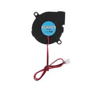 TOPINCN Ventilateur de Refroidissement pour Imprimante 3D, 5015 DC, 50x50x15mm, Super Pression du Vent, Couleur Noire (12V)