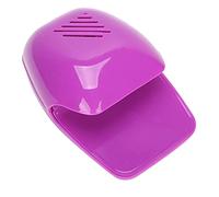 TOPINCN Ventilateur Portatif Inoffensif de Dessiccateur D'ongle pour la Machine de Séchage de Vernis à Ongles, Outil de Manucure à la Maison pour des Enfants, Matériel D'abs (PURPLE)