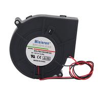 TOPINCN Ventilateur Souffleur à Double Boule 12 V 2,94 A