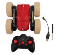 TOPINCN Voiture de Cascade Télécommandée, Voiture de Cascade RC Rotative à 360 °, Jouet RC en Alliage avec Lumière Craquelée et Lumière Froide LED pour Les 4 à 7 Ans, Jeu de Course