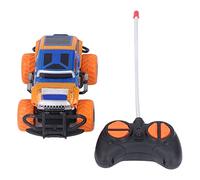 TOPINCN Voiture Télécommandée, Mini Voitures RC à L'échelle 1:43 pour Enfants, Véhicules Tout-Terrain Amusants Portables, Jouet de Camion RC pour Filles et Garçons, Jouet de Voiture de (Orange et