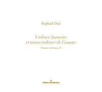 Topiques sinaïtiques, Volume 3 Violence humaine et transcendance de l'amour - Raphaël Draï - Hermann - broché - Essai