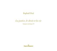 Topiques sinaïtiques, Volume 4 La justice, le droit et la vie - Raphaël Draï - Hermann - broché - Essai
