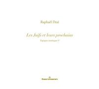 Topiques sinaïtiques, Volume 5 Les Juifs et leurs prochains - Raphaël Draï - Hermann - broché - Essai