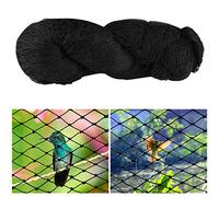 TOPJOWGA Filet Anti Oiseaux Noir, 15m x 15m, Protection Oiseaux, Fruitier, Fleurs, Légumes