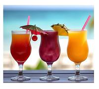 Topkapi 44872 Lot de 6 verres à cocktail piña colada 380 ml