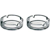 Topkapi 54046 XL Lot de 2 cendriers XL en verre Ø 14,5 cm