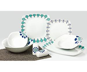 Topkapi Elmas TK-981 - Service de table 28 pièces, pour 6 personnes