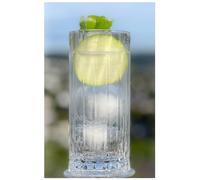 Topkapi Kopen Hagen Lot de 4 verres à gin Tonic - Taille XL - Passe au lave-vaisselle - Véritable verre en cristal sans plomb - Résistant à la casse - 385 ml - Excellent pour le gin tonic, mojito