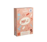 Topla | Map it! | Jeu de Société Ado Fun Éducatif - Original pour Fille ou Garçon 12 Ans et + - Jeu Intelligent pour Famille, Maison, Collège ou Lycée - Apprendre en S’Amusant - Cadeau Ado 12-15 Ans
