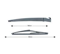 TopLight Bras et brosse pour essuie-glace 305 mm