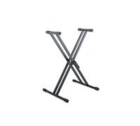 Topline Rick 20 - Support pour clavier, contrôleur MIDI (à double croisillon style X) - noir