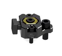 Toplionace Bloc de Serrage Push-Pull XP-001M10, Positionnement Du Point Zéro, Robuste, Verrouillage M10/M12, 80x61x25mm