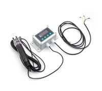 Toplionace Capteur de PH Testeur de Turbidité de la Qualité de L'eau Industrielle électrode Sonde Transmetteur EC PH Mètre Détection Environnementale (4-20 mA)