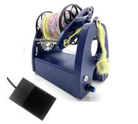 Toplionace Grande Roue électrique AC 110-220V, Machine à Filer électrique de Style National pour Laine/Soie/Fibres, Vitesse Maximale 1800 Tr/min (avec Pédale)