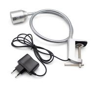 Toplionace Lampe de Travail LED avec Collier de Serrage, Flexible 5W pour Tour, Fraiseuse, établi de Réparation et éclairage Industriel.