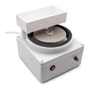 Toplionace Meuleuse Plate électrique - Meule Diamantée 125mm, Affûteuse Portable pour Couteaux, Pierres Précieuses en Lapidaires Refroidie à L'eau