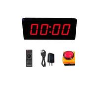 Toplionace Minuteur Multifonction à Claquer Sur la Main avec écran 4 Chiffres de 1,8 Pouce pour Compétitions, Discours, Marathons, Basketball et Plus Encore