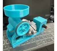 Toplionace Modèle de Machine à Décortiquer le Riz électrique Imprimé en 3D, Moteur à Courant Alternatif Simulé