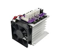Toplionace Module de Charge électronique Ajustable 0-100V 20 a 500W, Testeur de Puissance à Courant et Tension Constants avec Précision de Pas de 1 Ma