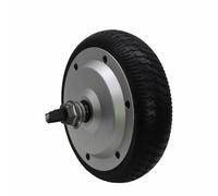 Toplionace Moteur de Moyeu 6, 5 Pouces 350W 6 Nm Couple élevé AGV/Robotique Servomoteur de Roue 24V 160 Tr/Min Encodeur 4096 CPR Pneu en Caoutchouc/PU IP65