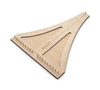 Toplionace Outil de Construction de Maquettes de Navires échelle de Corde Tisserand Tresse Nœud échelle de Corde Voilier Classique Outils Auxiliaires (S)