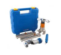 Toplionace Outil de Dudgeonnage de Tubes en Cuivre Manuel/électrique à Double Usage - VFT-808E-Mis pour la Réparation de Systèmes de Chauffage, Ventilation et Climatisation