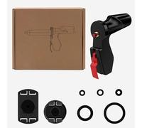 Toplionace Pistolet à Colle électrique Portable - Pistolet de Distribution à Double Commande pour Résine UV/Pâte à Souder/Mastic 1200mah, Chargement Type-C