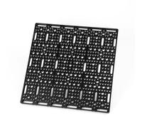 Toplionace Plaque de Montage Universelle Multi-trous en Alliage D'aluminium 300x300x10mm pour Trépied et équipement