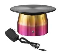 Toplionace Plateau Tournant électrique Intelligent Professionnel pour Gâteaux, Idéal pour la Cuisson et le Glaçage, Support Rotatif de 30cm 12 Pouces pour la Décoration de Gâteaux.