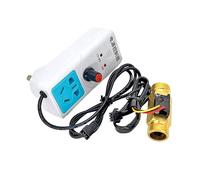 Toplionace Pompe de Surpression Domestique Réglable Basse Température 220V, Régulateur de Débit D'eau Automatique, Débitmètre à Turbine 750W (4 Points)