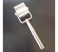 Toplionace Rouleau Manuel pour Joints de Membrane D'étanchéité - Rouleau de 50mm de Large, Construction en Acier 45#