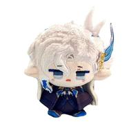 TOPLITHE Genshin Impact Peluche, Anime Peluche Jouet Mignon Doux en Peluche Poupée Porte-clés Carcoon Figure for Les Fans Cadeau (Size : Neuvillette)