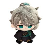 TOPLITHE Genshin Impact Peluche, Anime Peluche Jouet Mignon Doux en Peluche Poupée Porte-clés Carcoon Figure for Les Fans Cadeau (Size : Alhaitham)