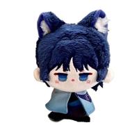 TOPLITHE Genshin Impact Peluche, Anime Peluche Jouet Mignon Doux en Peluche Poupée Porte-clés Carcoon Figure for Les Fans Cadeau (Size : Wanderer)